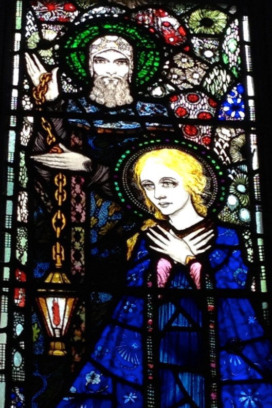 St Barrahanes detail Mary and Joseph